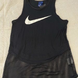 Nike Tank Top w/ Mesh Bottom